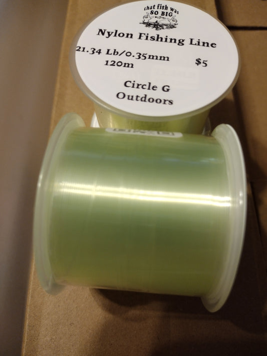 Yellow Nylon Fishing Line 30 Pound Test